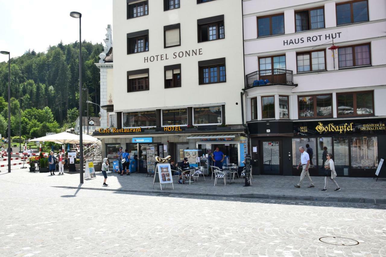 Hotel Sonne Einsiedeln Exterior foto